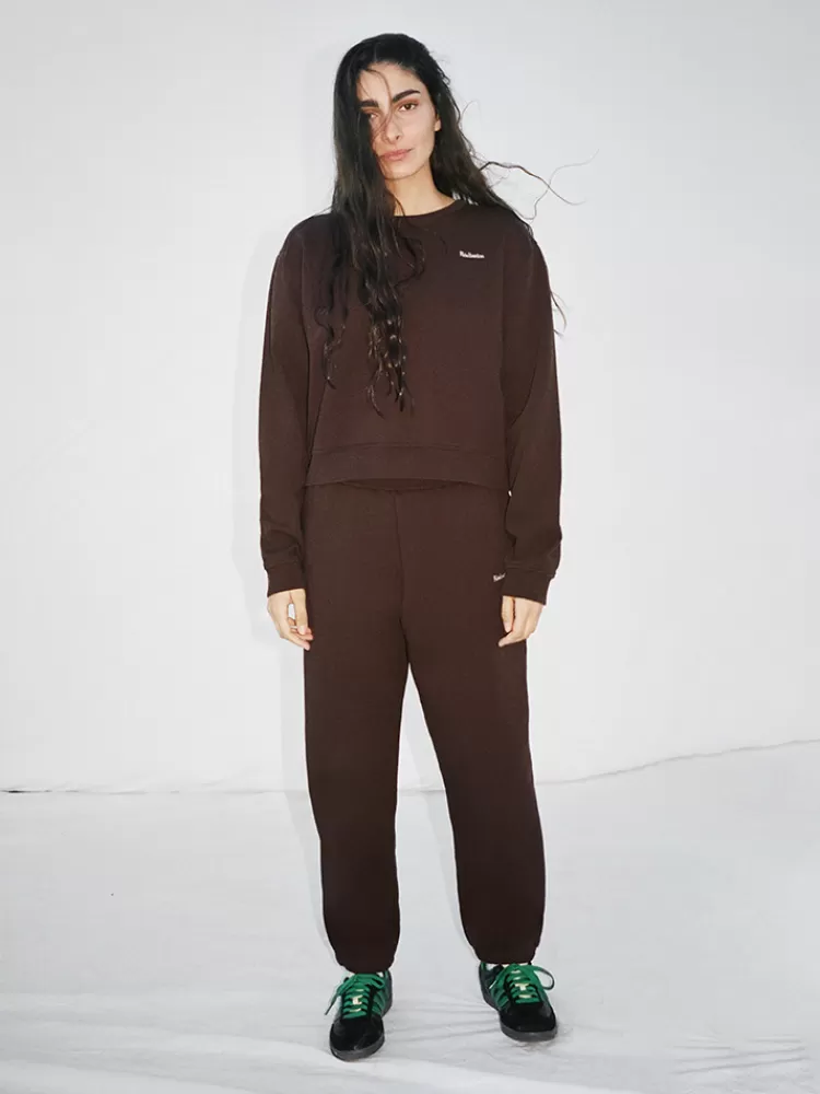 Women Réalisation Par Real Sweatshirt - Chocolate