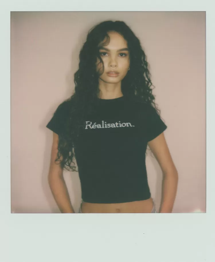 Women Réalisation Par Realisation Logo Tee - Black